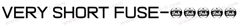 Very Short Fuse字体转换
